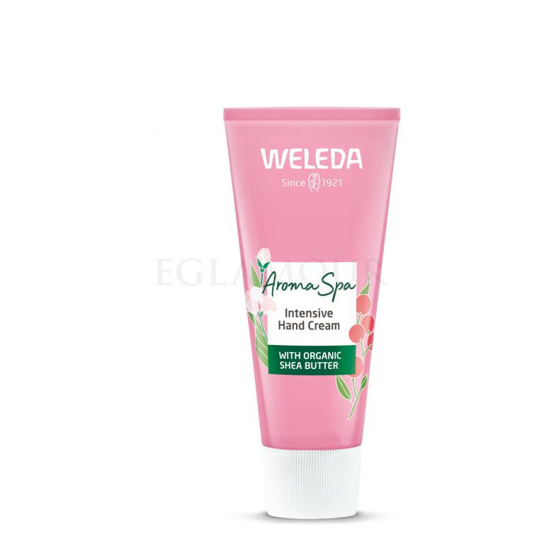 Weleda Aroma Spa Pink Pepper + Rock Rose Intensive Hand Cream Krem do rąk dla kobiet 50 ml