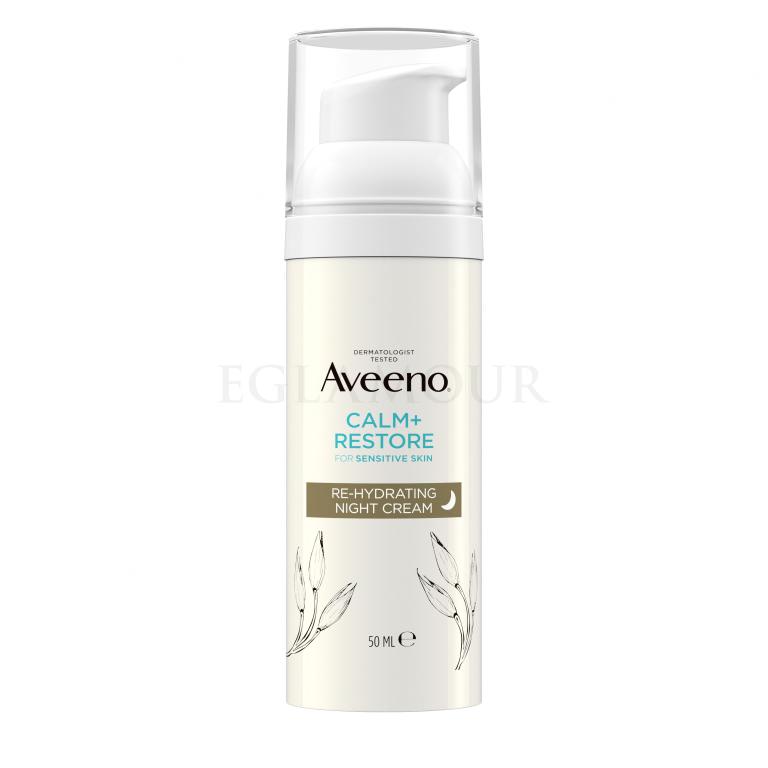 Aveeno Calm + Restore Re-Hydrating Night Cream Krem na noc 50 ml