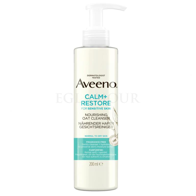 Aveeno Calm + Restore Nourishing Oat Cleanser Krem oczyszczający 200 ml