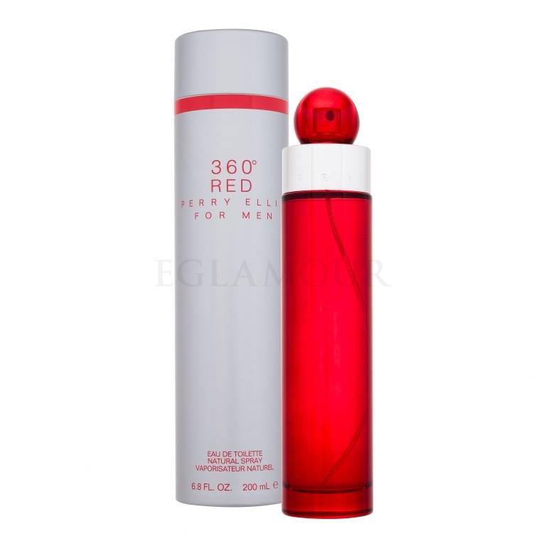 Perry Ellis 360° Red Woda toaletowa dla mężczyzn 200 ml