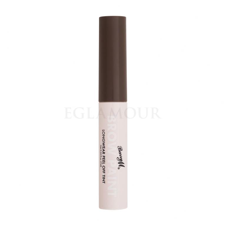 Barry M Brow Paint Longwear Peel Off Tint Farba do brwi dla kobiet 7 ml Odcień Black