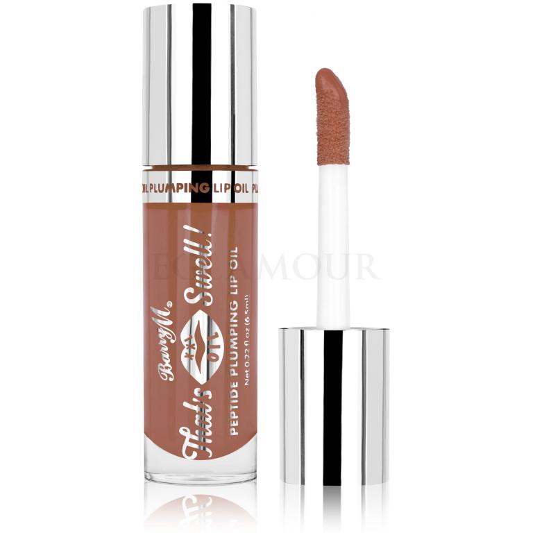 Barry M That´s Swell! Peptide Plumping Lip Oil Olejek do ust dla kobiet 6,5 ml Odcień Nude Nectar