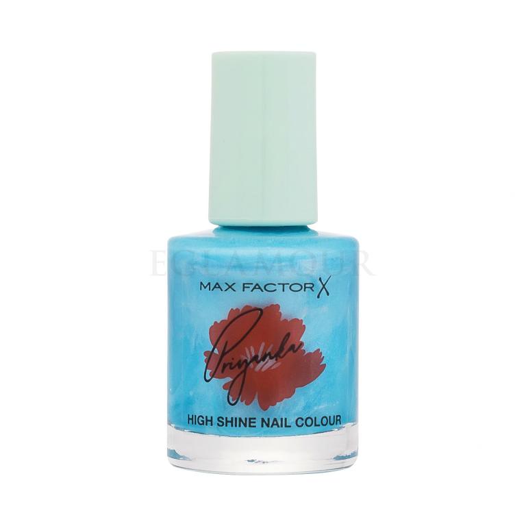 Max Factor Priyanka High Shine Nail Colour Lakier do paznokci dla kobiet 12 ml Odcień 880 Sunlit Waters