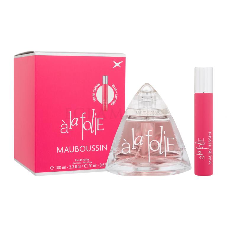 Mauboussin Mauboussin à la Folie Zestaw woda perfumowana 100 ml + woda perfumowana 20 ml