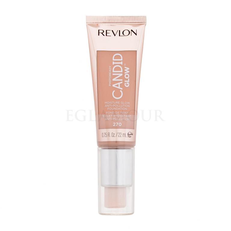 Revlon Photoready Candid Glow Podkład dla kobiet 22 ml Odcień 270 Medium Beige