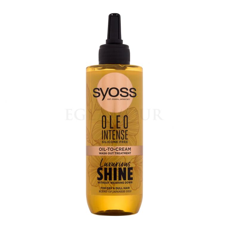 Syoss Oleo Intense Oil-To-Cream Balsam do włosów dla kobiet 200 ml