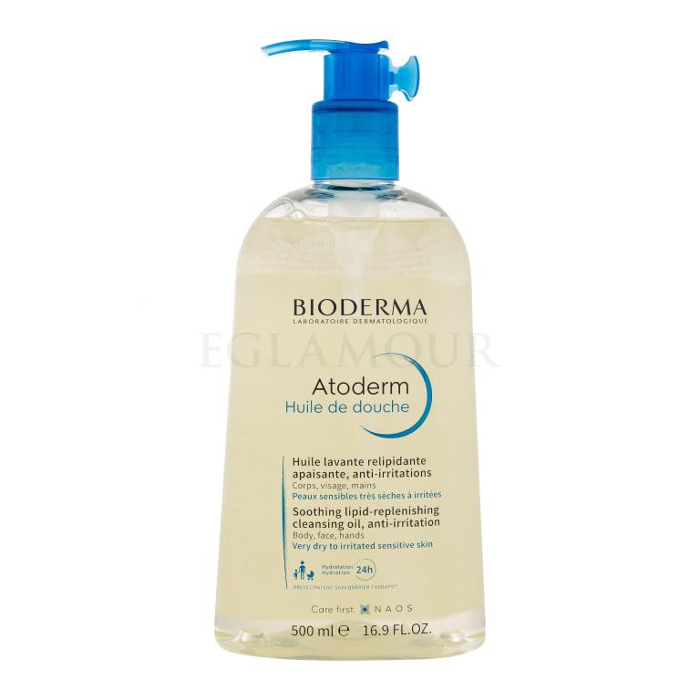 BIODERMA Atoderm Soothing Lipid-Replenishing Cleansing Oil Olejek pod prysznic 500 ml