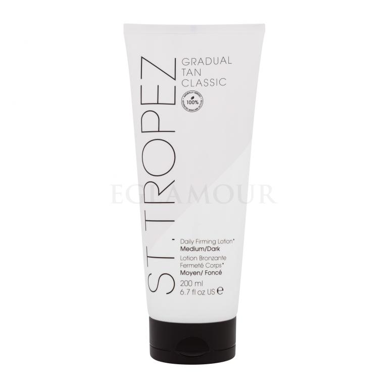 St.Tropez Gradual Tan Classic Daily Firming Lotion Samoopalacz dla kobiet 200 ml Odcień Medium/Dark Uszkodzone pudełko