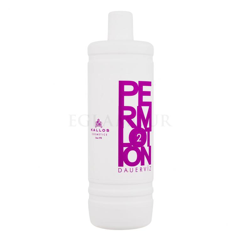 Kallos Cosmetics Perm Lotion 2 Utrwalenie fal i loków dla kobiet 500 ml uszkodzony flakon