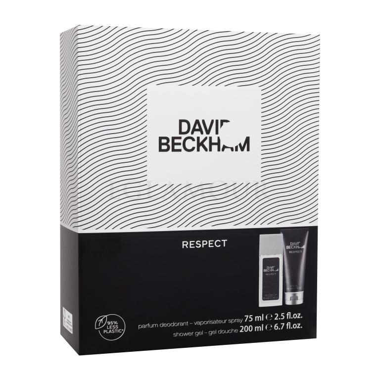 David Beckham Respect Zestaw dezodorant 75 ml + żel pod prysznic 200 ml