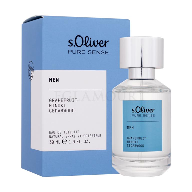 s.Oliver Pure Sense Woda toaletowa dla mężczyzn 30 ml Uszkodzone pudełko