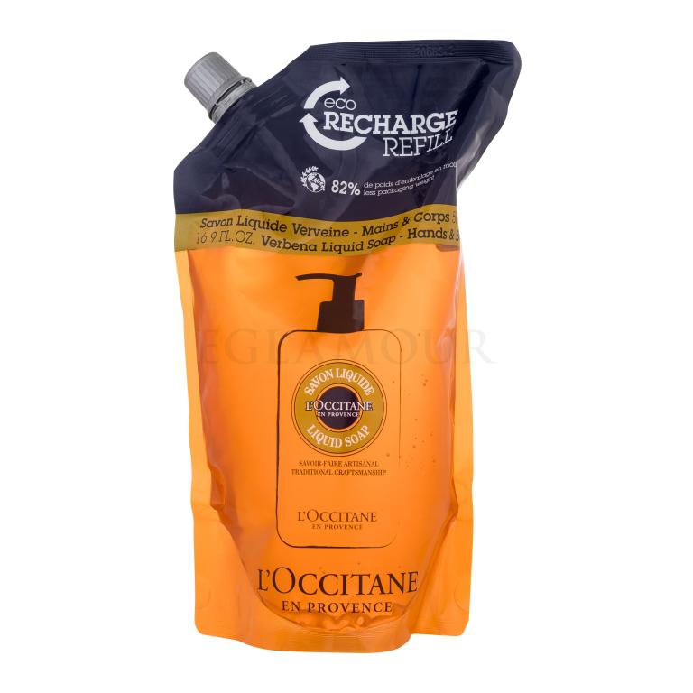 L&#039;Occitane Verveine (Verbena) Liquid Soap Mydło w płynie dla kobiet Napełnienie 500 ml