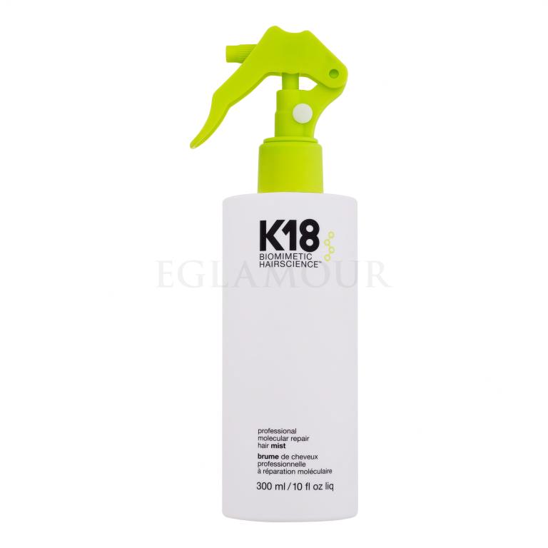 K18 Molecular Repair Professional Hair Mist Pielęgnacja bez spłukiwania dla kobiet 300 ml