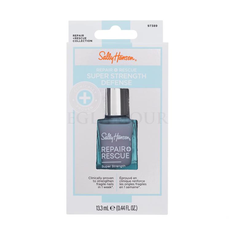 Sally Hansen Repair + Rescue Super Strength Defense Pielęgnacja paznokci dla kobiet 13,3 ml