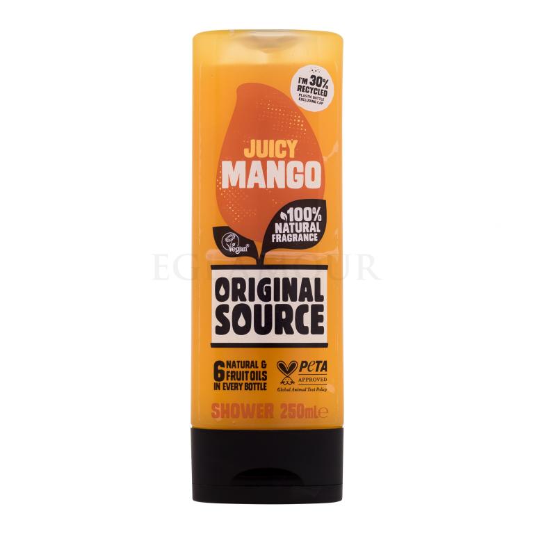 Original Source Shower Juicy Mango Żel pod prysznic dla kobiet 250 ml