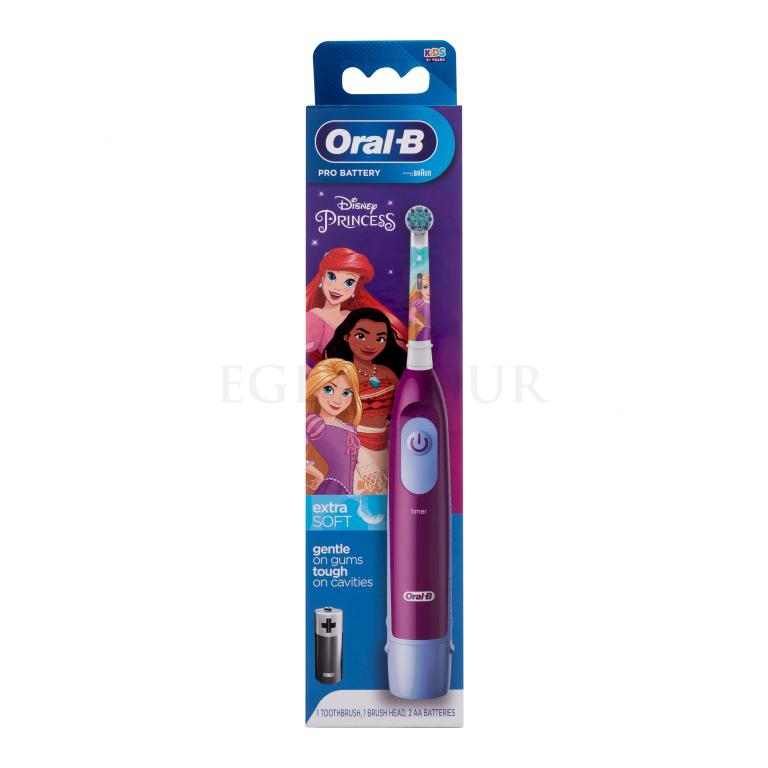 Oral-B Kids Princess Extra Soft Oscylująca szczoteczka do zębów dla dzieci 1 szt