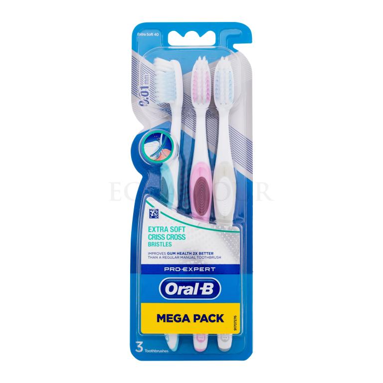 Oral-B Pro Expert Criss Cross Extra Soft Szczoteczka do zębów Zestaw