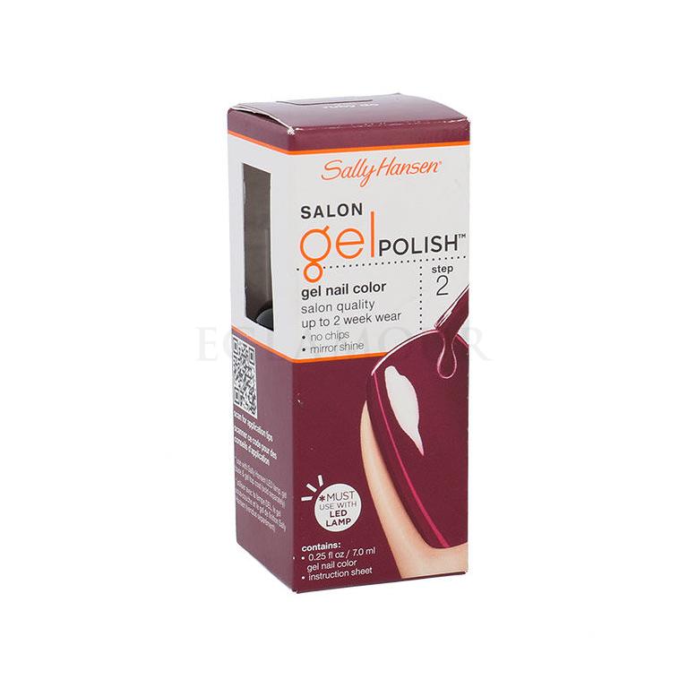 Sally Hansen Salon Gel Polish Gel Nail Color Lakier do paznokci dla kobiet 7 ml Odcień 240 Ruby Do