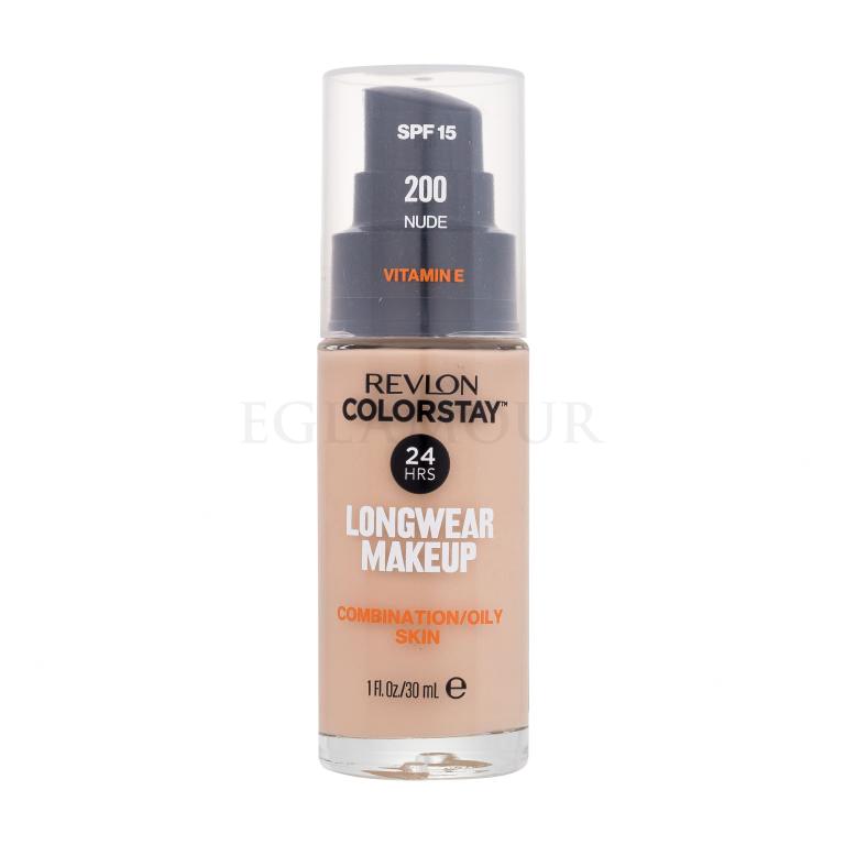 Revlon Colorstay Combination Oily Skin SPF15 Podkład dla kobiet 30 ml Odcień 200 Nude