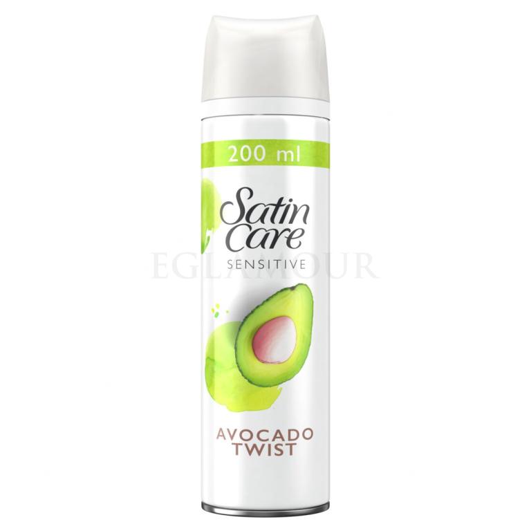 Gillette Satin Care Avocado Żel do golenia dla kobiet 200 ml