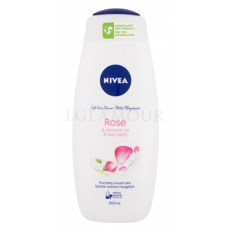 Nivea Rose &amp; Almond Oil Żel pod prysznic dla kobiet 500 ml