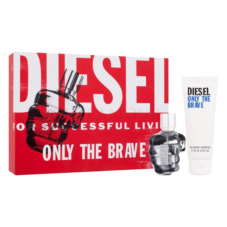 Diesel Only The Brave Zestaw Edt 50 ml + Żel pod prysznic 100 ml