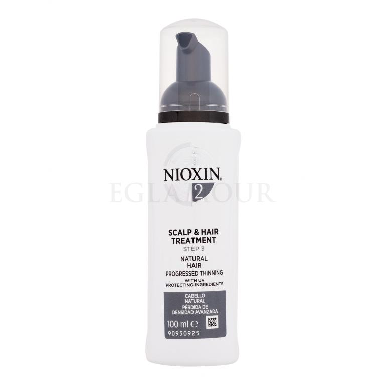 Nioxin System 2 Scalp &amp; Hair Treatment Balsam do włosów dla kobiet 100 ml Uszkodzone pudełko