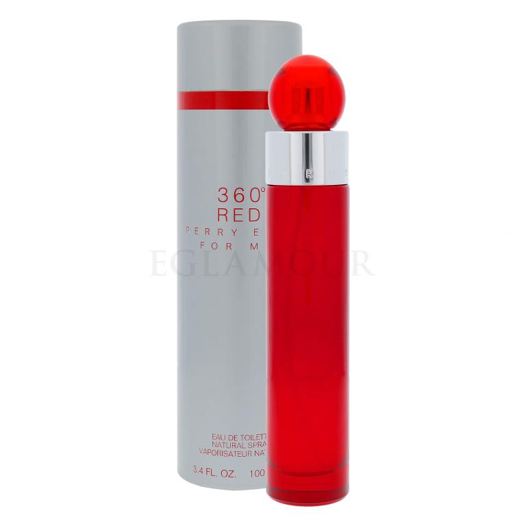 Perry Ellis 360° Red Woda toaletowa dla mężczyzn 100 ml