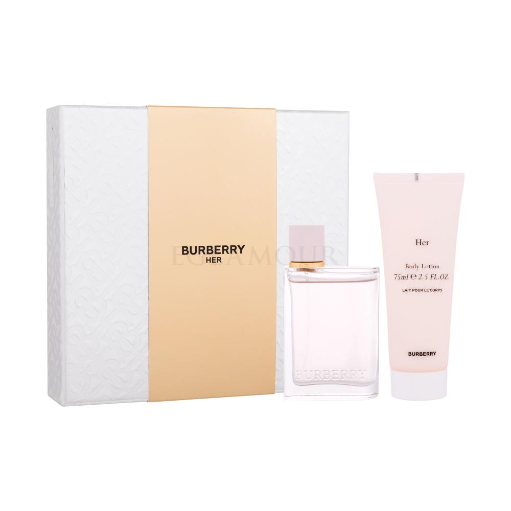 Burberry Her Zestaw Edp 50 ml Mleczko do cia a 75 ml