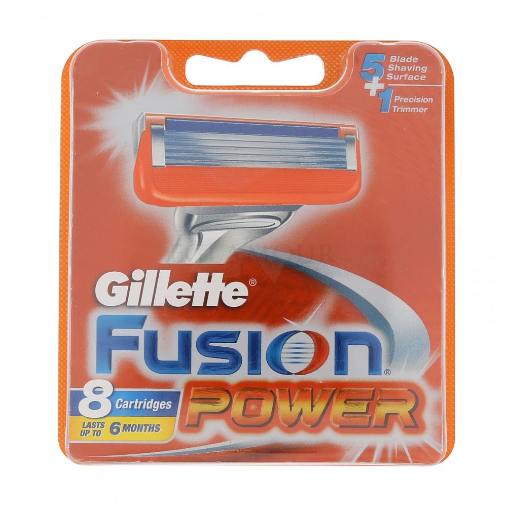 Gillette Fusion Power Wkłady Do Maszynek Dla Mężczyzn Perfumeria Internetowa E Glamour Pl