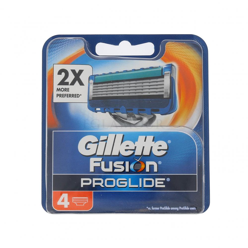 Gillette Fusion Proglide Wkład Do Maszynki Dla Mężczyzn 4 Szt Perfumeria Internetowa E Glamour Pl
