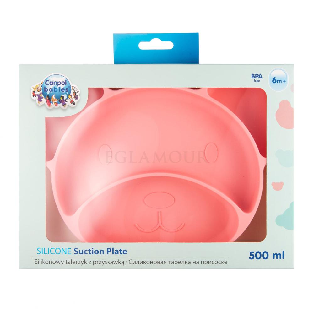 Canpol babies Silicone Spoon pink