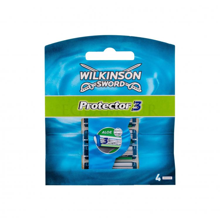 Wilkinson Sword Protector 3 Wkład do maszynki dla mężczyzn 4 szt