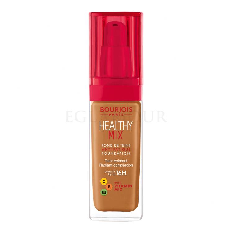 BOURJOIS Paris Healthy Mix Anti-Fatigue Foundation Podkład dla kobiet 30 ml Odcień 59 Amber