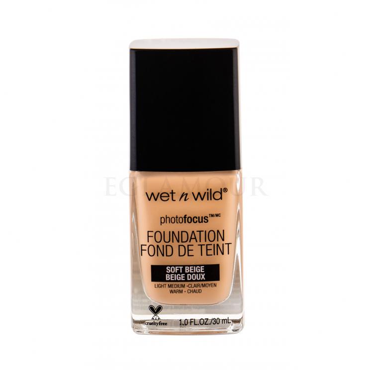 Wet n Wild Photo Focus Podkład dla kobiet 30 ml Odcień Soft Beige