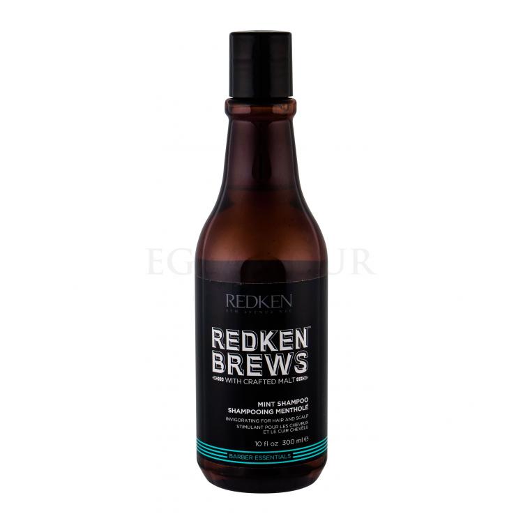 Redken Brews Mint Szampon do włosów dla mężczyzn 300 ml