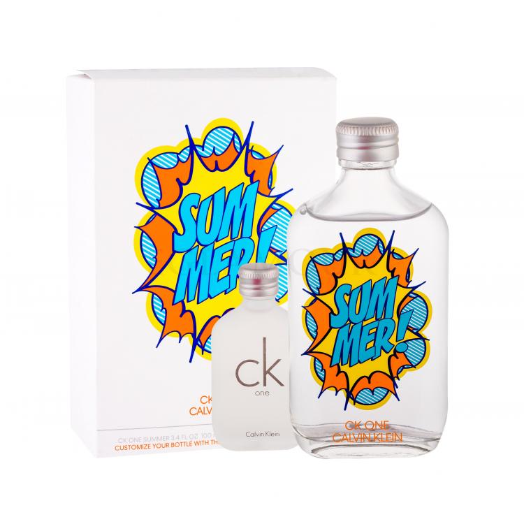 Calvin Klein CK One Summer 2019 Zestaw Edt 100 ml + Edt CK One 15 ml