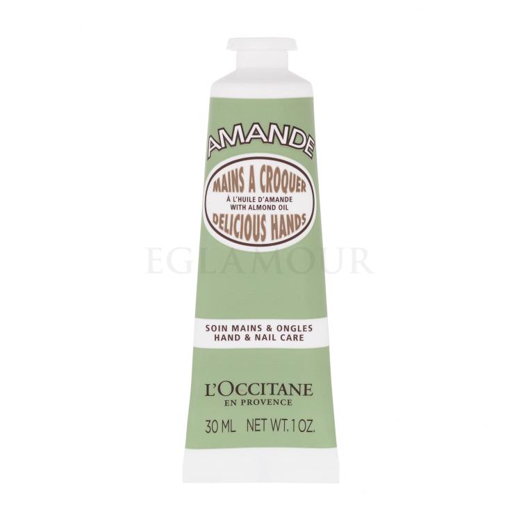 L&#039;Occitane Almond (Amande) Delicious Hands Krem do rąk dla kobiet 30 ml