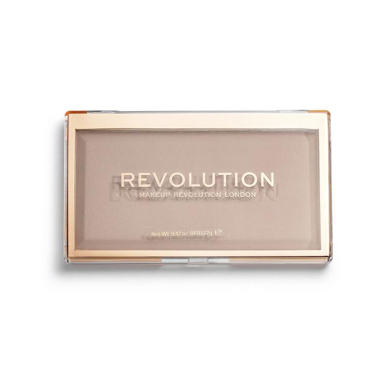 Makeup Revolution London Matte Base Puder dla kobiet 12 g Odcień P3