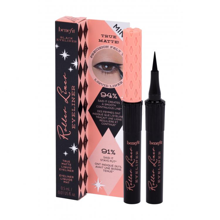 Benefit Roller Liner True Matte Mini Eyeliner dla kobiet 0,5 ml Odcień Black