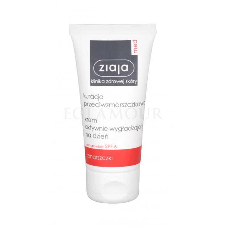 Ziaja Med Anti-Wrinkle Treatment Smoothing Day Cream SPF6 Krem do twarzy na dzień dla kobiet 50 ml