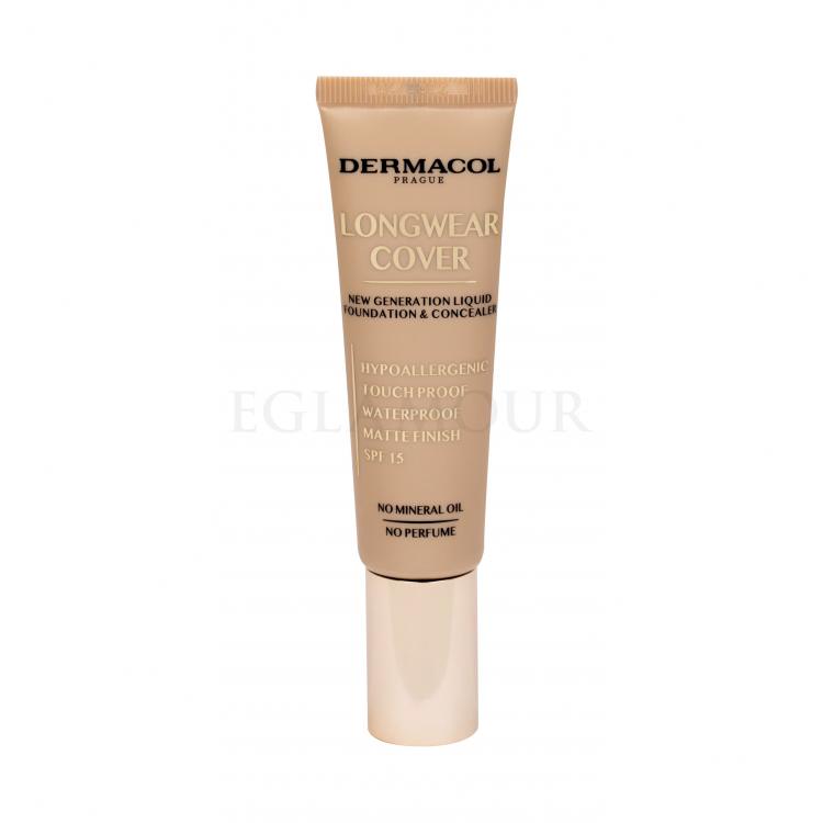 Dermacol Longwear Cover SPF15 Podkład dla kobiet 30 ml Odcień Beige