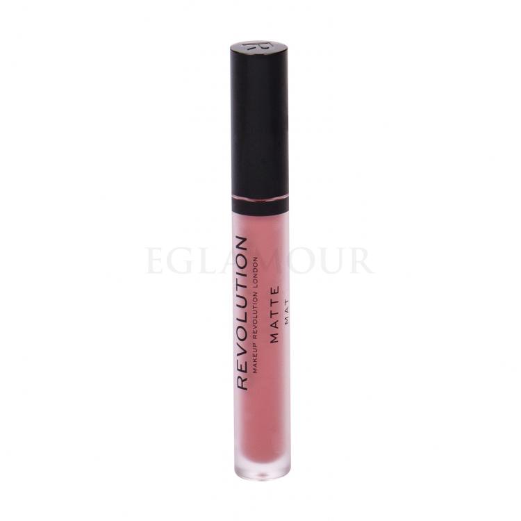 Makeup Revolution London Matte Pomadka dla kobiet 3 ml Odcień 112 Ballerina