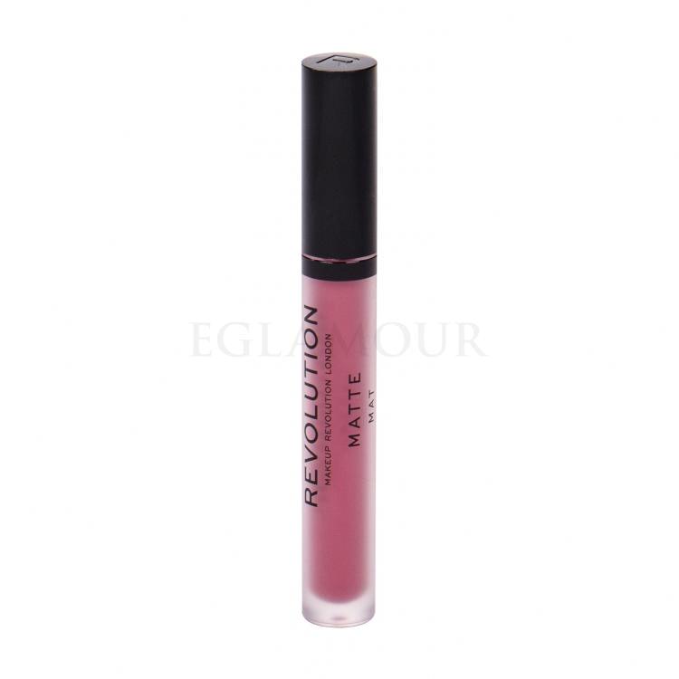 Makeup Revolution London Matte Pomadka dla kobiet 3 ml Odcień 116 Dollhouse