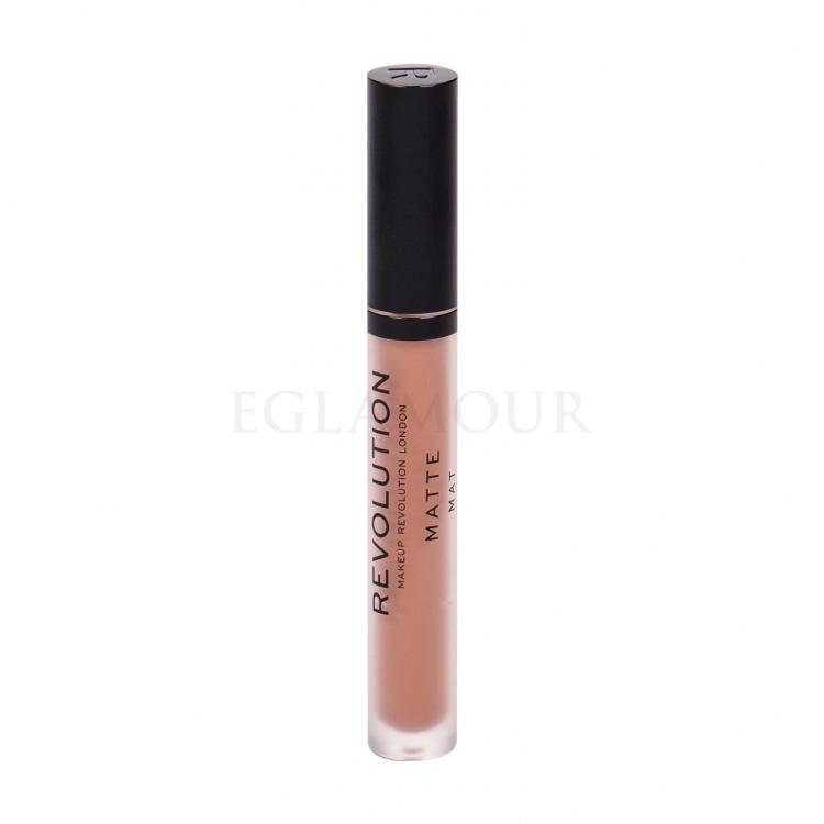 Makeup Revolution London Matte Pomadka dla kobiet 3 ml Odcień 121 Head Turner