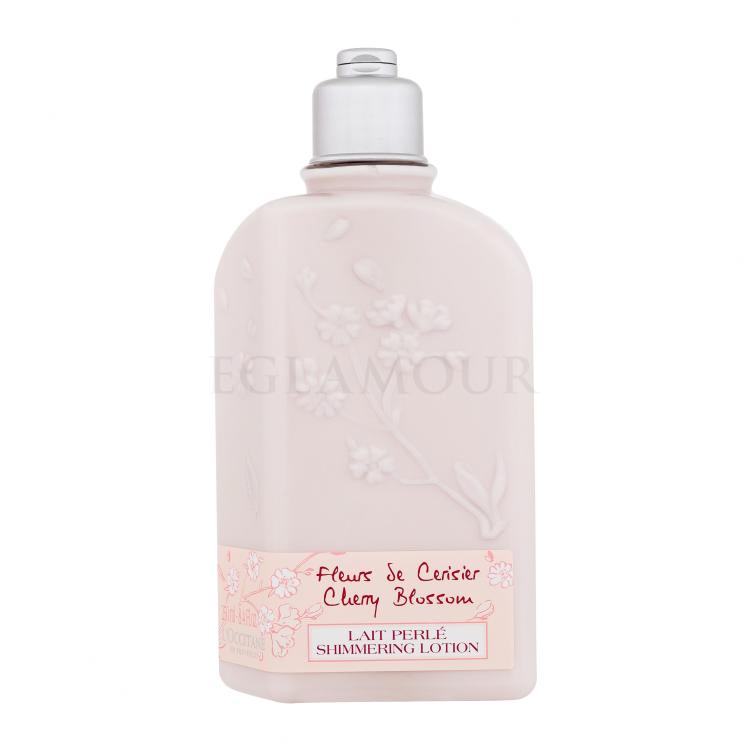 L&#039;Occitane Cherry Blossom Shimmering Lotion Mleczko do ciała dla kobiet 250 ml