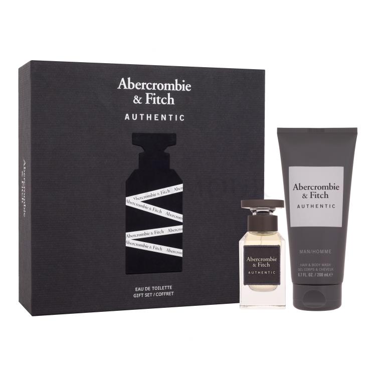 abercrombie & fitch authentic man woda toaletowa 50 ml   zestaw