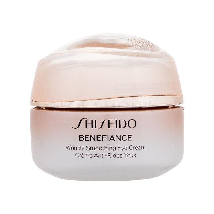 Shiseido Benefiance Wrinkle Smoothing Eye Cream Krem pod oczy dla kobiet 15 ml