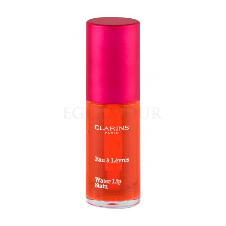 Clarins Water Lip Stain Błyszczyk do ust dla kobiet 7 ml Odcień 01 Rose Water