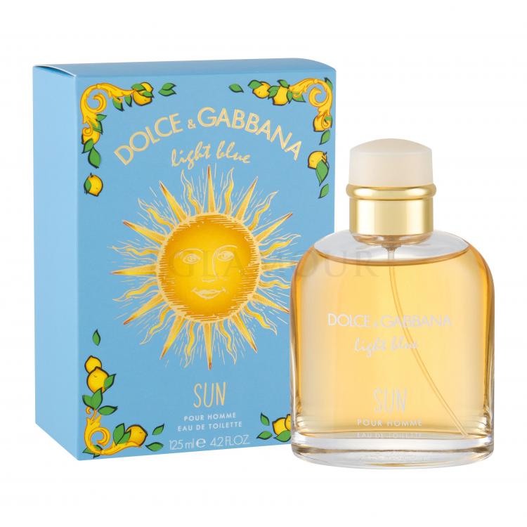 Dolce&amp;Gabbana Light Blue Sun Pour Homme Woda toaletowa dla mężczyzn 125 ml